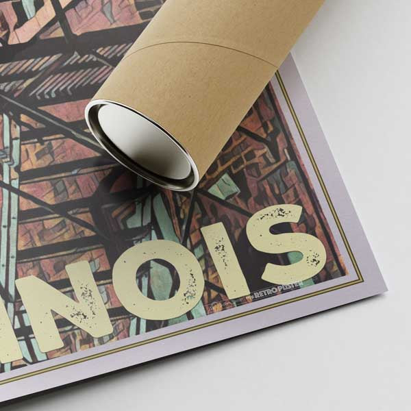 Chicago Poster Treppen