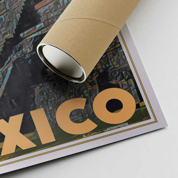 Poster del Messico Chichen Itza 2