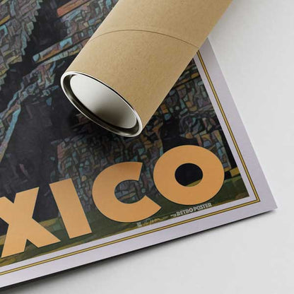 Mexico Poster Chichen Itza 2