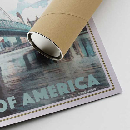 Cincinnati Poster Paris Of America