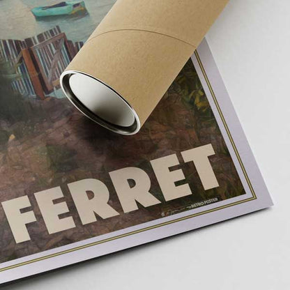 Cap Ferret Poster Claouey