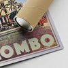 Our posters are printed on museum quality EMA paper with matte finish and shipped in carton tubes for maximum protection