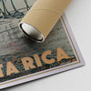 Our posters are printed on museum quality EMA paper with matte finish and shipped in carton tubes for maximum protection