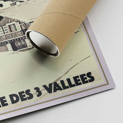 Courchevel Poster Grand Nord