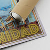 Our posters are printed on museum quality EMA paper with matte finish and shipped in carton tubes for maximum protection