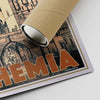 Our posters are printed on museum quality EMA paper with matte finish and shipped in carton tubes for maximum protection