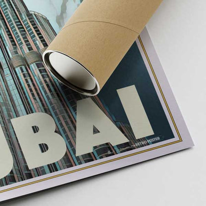 Dubai Poster Burj Khalifa 2