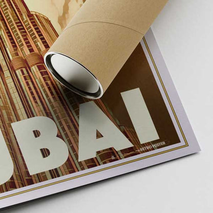 Dubai Poster Burj Khalifa 3
