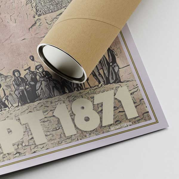 스핑크스 포스터 이집트 1871