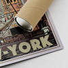 Our posters are printed on museum quality EMA paper with matte finish and shipped in carton tubes for maximum protection