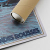 Our posters are printed on museum quality EMA paper with matte finish and shipped in carton tubes for maximum protection