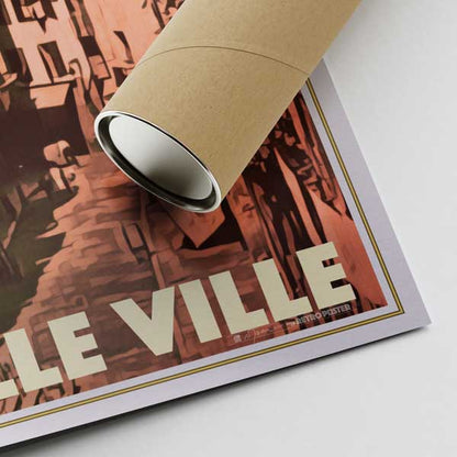 Beau Poster Vieille Ville