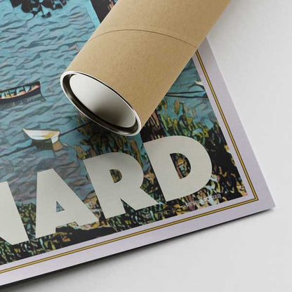 Dinard Poster Boote