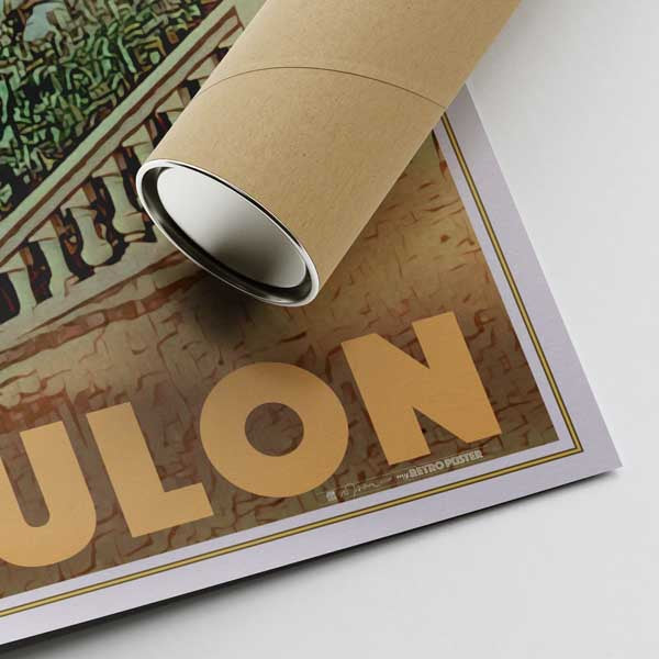 Toulon Poster Le Mourillon