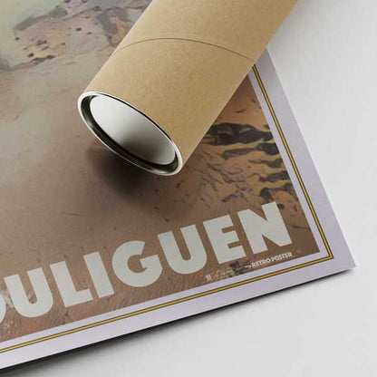 Le Pouliguen Poster Bassa Marea