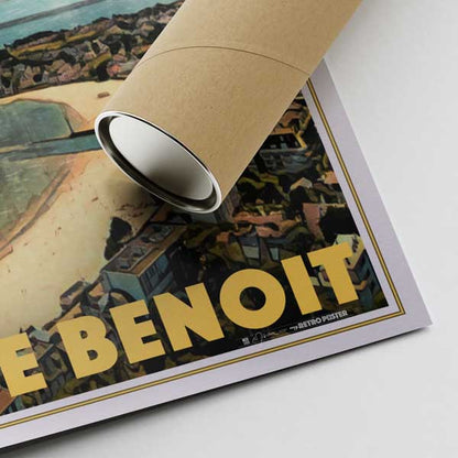 Pouliguen Poster Benoit Beach