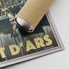 Our posters are printed on museum quality EMA paper with matte finish and shipped in carton tubes for maximum protection