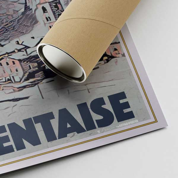 Val D'Isère Poster Il Villaggio