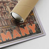 Our posters are printed on museum quality EMA paper with matte finish and shipped in carton tubes for maximum protection