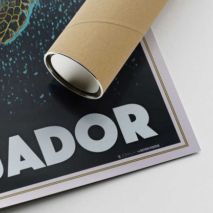 Galapagos-Schildkröte Poster