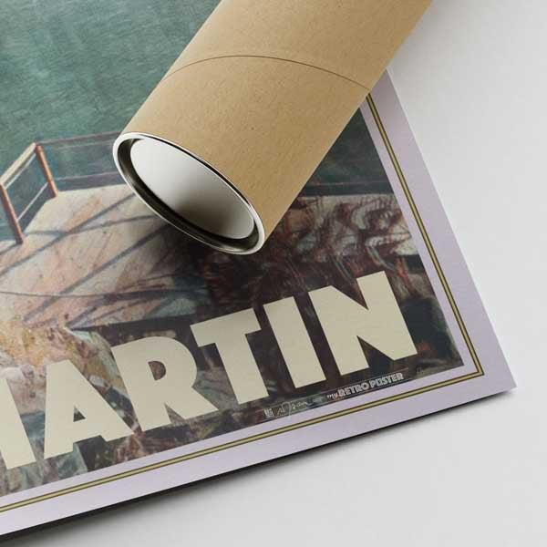 St Martin Poster Gran Case