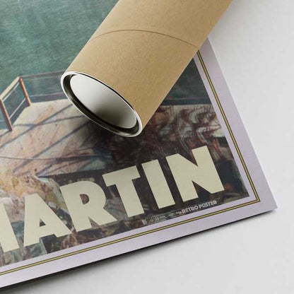 St Martin Poster Gran Case