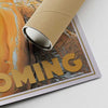 Our posters are printed on museum quality EMA paper with matte finish and shipped in carton tubes for maximum protection