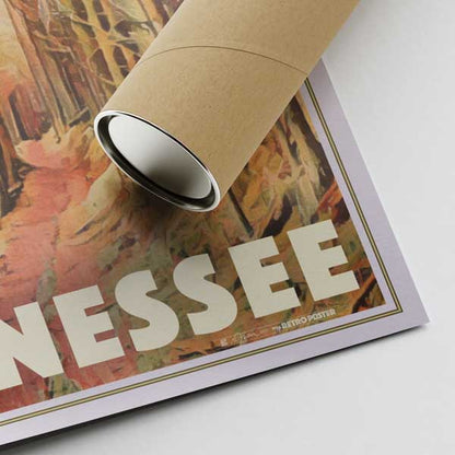 Póster de las Grandes Montañas Humeantes