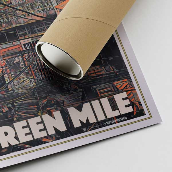 Our posters are printed on museum quality EMA paper with matte finish and shipped in carton tubes for maximum protection
