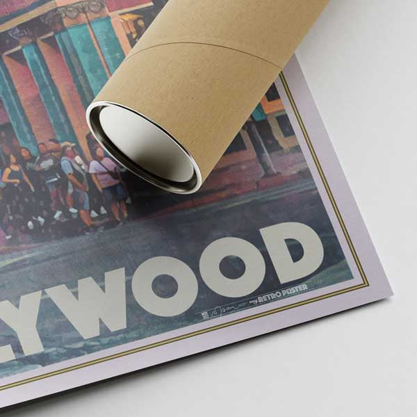 Our posters are printed on museum quality EMA paper with matte finish and shipped in carton tubes for maximum protection