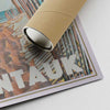 Our posters are printed on museum quality EMA paper with matte finish and shipped in carton tubes for maximum protection