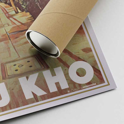 Our posters are printed on museum quality EMA paper with matte finish and shipped in carton tubes for maximum protection