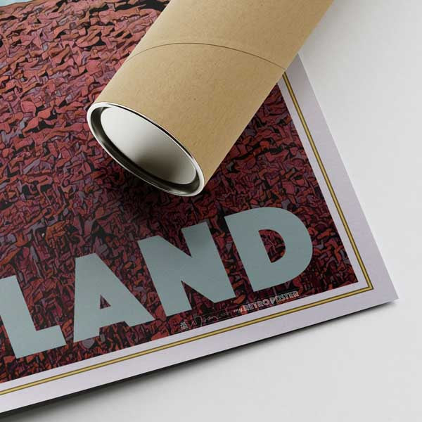 ディルホラエイ灯台ポスター