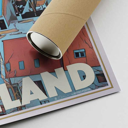 Póster de Reikiavik Islandia