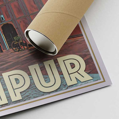 Alecse's Vintage Travel Posters have been featured in all major French Fashion and Home decor magazines