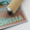 Our posters are printed on museum quality EMA paper with matte finish and shipped in carton tubes for maximum protection