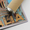 Our posters are printed on museum quality EMA paper with matte finish and shipped in carton tubes for maximum protection