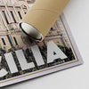 Our posters are printed on museum quality EMA paper with matte finish and shipped in carton tubes for maximum protection