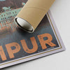 Our posters are printed on museum quality EMA paper with matte finish and shipped in carton tubes for maximum protection