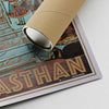 Our posters are printed on museum quality EMA paper with matte finish and shipped in carton tubes for maximum protection