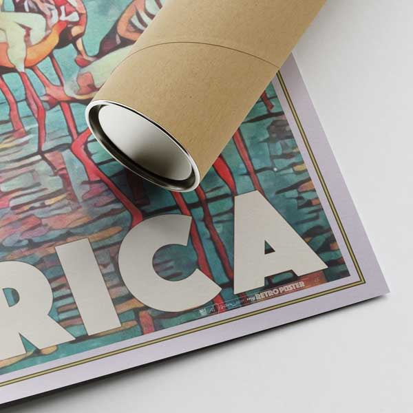 Kenya Poster Fenicotteri