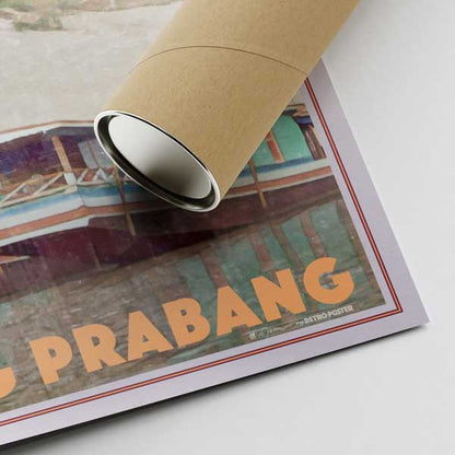 Luang Prabang Poster Mekong