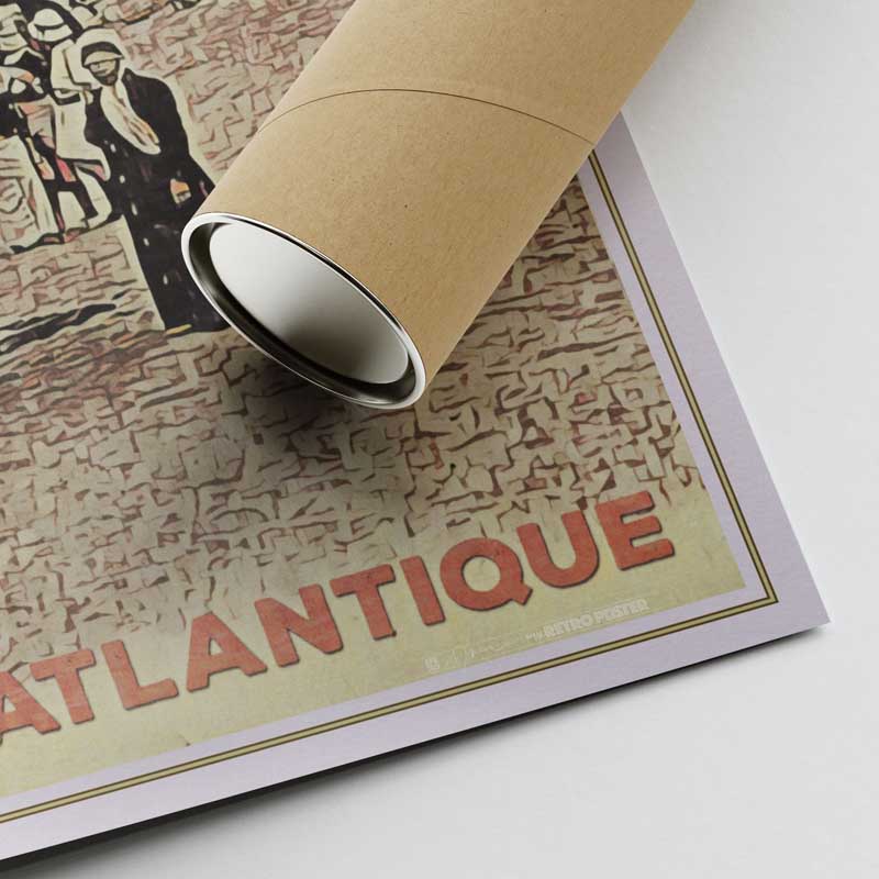 Corner of the la Baule poster of le Pouliguen