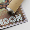 Our posters are printed on museum quality EMA paper with matte finish and shipped in carton tubes for maximum protection