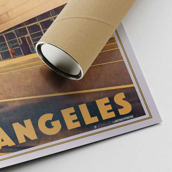 Our posters are printed on museum quality EMA paper with matte finish and shipped in carton tubes for maximum protection