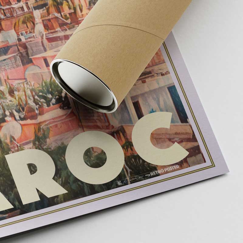 Corner of the Marrakech poster