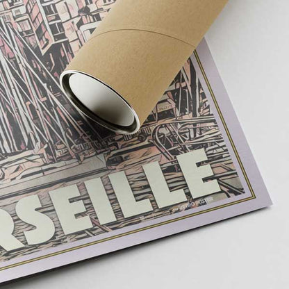 Marseille Poster Phocean City