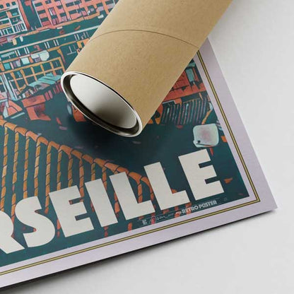 Affiche de Marseille française Chicago