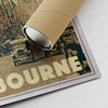 Our posters are printed on museum quality EMA paper with matte finish and shipped in carton tubes for maximum protection