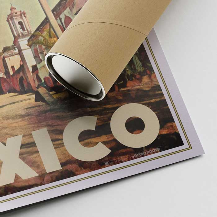 Merida Poster Hacienda Santa Cruz